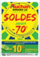 Soldes jusqu'à - 70 % - Auchan