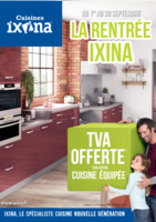 La rentrée Ixina: TVA OFFERTE - Ixina