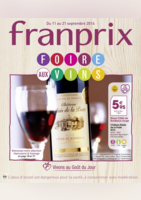 Foire aux vins - Franprix