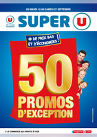 50 promos d'exception - Super U