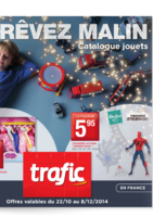 Rêvez malin: catalogue jouets  - Trafic