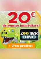 20€ de remise immédiate sur le Dino Zoomer - King Jouet
