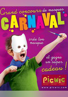 Grand concours de masques carnaval - Picwic