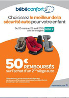 50€ remboursés sur l'achat d'un second siège auto - Bébé 9