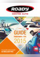 Consultez le guide Printemps-Été 2015 - Roady