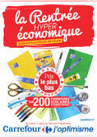 la rentree hyper economique - Carrefour