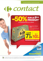-50% sur le 2ème produit - Carrefour Contact