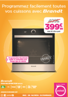 Four Brandt 399,99€ au lieu de 499,99€ - Pulsat