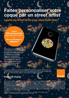 Faites personnaliser votre coque par un street artist - Orange