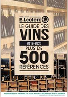 Le guide des vins 2019-2020 - E.Leclerc