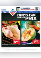 Frappe fort sur les prix - Leader Price