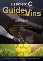 Guides et conseils E.Leclerc : Guide des vins 2022-2023