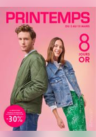8 JOURS OR - Printemps