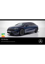 Prospectus Mercedes Benz : Brochure EQS Berline