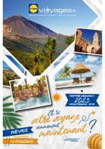 Services et infos pratiques Lidl : Lidl Voyages | Printemps - Été