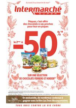 Promos et remises  : -50% sur une selection de chocolats Kinder et Ferrero