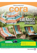 Promos et remises Cora : Salon de jardin