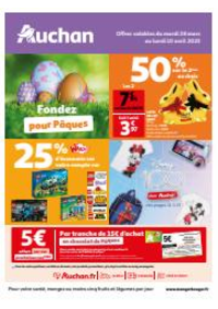Prospectus Auchan ISSY LES MOULINEAUX : Fondez pour Pâques