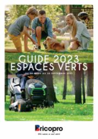 Guides et conseils Bricopro LE BLANC : Guide espaces verts 2023