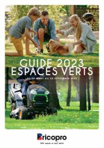 Guides et conseils Bricopro : Guide espaces verts 2023