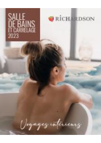 Catalogues et collections Richardson NYONS : SALLE DE BAINS ET CARRELAGE 2023