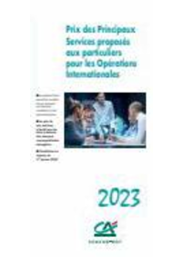 Prospectus Cr&eacute;dit Agricole BUGEAT : Prix des Principaux