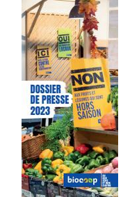 Prospectus Biocoop MENDE : DOSSIER  DE PRESSE  2023