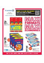 Prospectus E.Leclerc drive : Maxi formats maxi economies