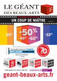 Prospectus Le Géant des Beaux-Arts BORDEAUX  : Offres spéciales de l'été