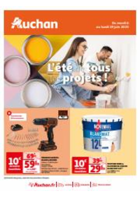 Prospectus Auchan BAGNOLET : Tout pour bricoler cet été