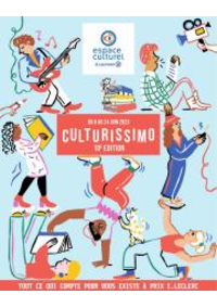 Prospectus Espace culturel E.Leclerc CAEN : CULTURISMO 10E Edition