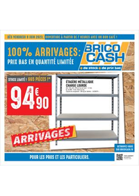 Prospectus Brico Cash FLERS : 100% ARRIVAGES