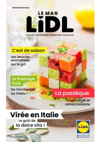 Journaux et magazines Lidl LAMALOU LES BAINS : Lidl le mag