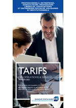 BFC GUIDE TARIFS PRO 2023 COMPLET Prospectus Banque Populaire : BFC GUIDE TARIFS PRO 2023 COMPLET