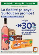 Prospectus Carrefour Drive : Votre rendez-vous fidélité d'août