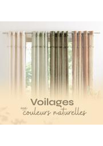 Prospectus  : Zoom sur nos voilages aux couleurs naturelles 2023