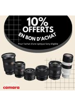 Prospectus Camara : 10€ OFFERTS EN BONS D’ACHAT