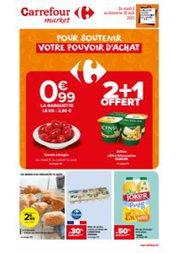 Prospectus Carrefour Market VERVINS : Pour soutenir votre pouvoir d'achat