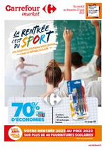 Prospectus Carrefour Market : LA RENTREE C'EST DU SPORT !