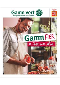 Prospectus Gamm vert AUBIGNY SUR NERE : Catalogue Gamm vert