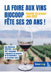 Prospectus Biocoop GAP : Foire aux Vins Biocoop 2023