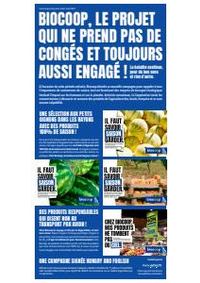 Prospectus Biocoop COULONGES SUR L'AUTIZE : Le projet qui ne prend pas de cong&eacute;s et toujours aussi engag&eacute; !