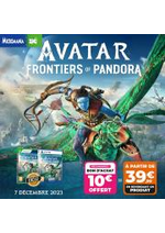 Prospectus Micromania : Jouez &agrave; Avatar pour 39,99&euro; en revendant un produit &eacute;ligible de la liste