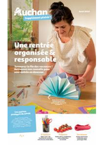 Prospectus Auchan : Une rentr&eacute;e organis&eacute;e et responsable