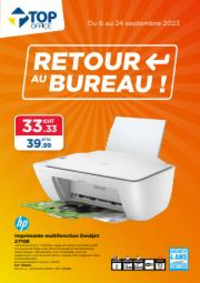 Prospectus Top Office Quetigny : Retour au bureau