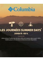 Promos et remises  : Jusqu’à -50% Columbia!