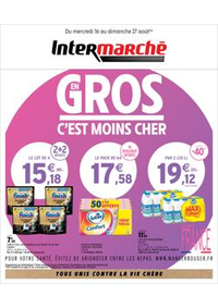 Prospectus Intermarché Super Vieux Vy sur Couesnon : EVE GROS VOLUMES AOUT