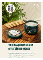 Promos et remises  : VOTRE MASQUE SOIN CHEVEUX OFFERT DÈS 55 € D’ACHATS*