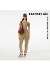 Prospectus Lacoste Chamonix Mont Blanc : Nouvelle Collection  Femme Lacoste