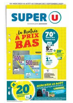 Promos et remises  : Rentrée des classes